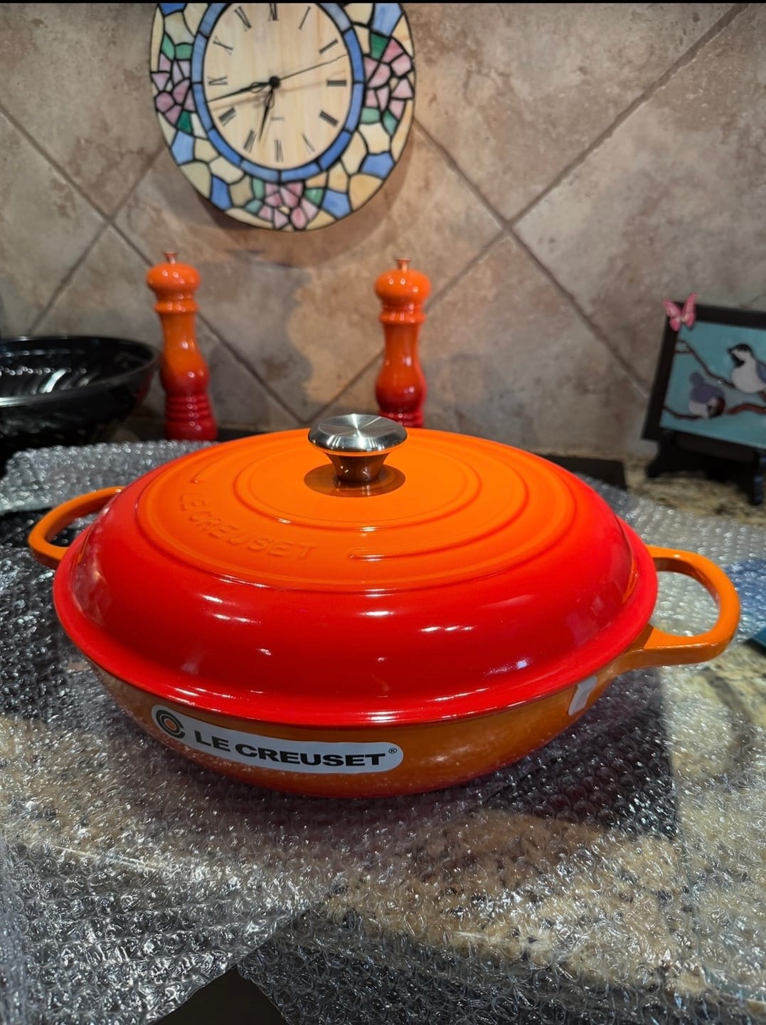 Customer photo review of Le Creuset Cast Iron 5 QT (4.7L) Braiser