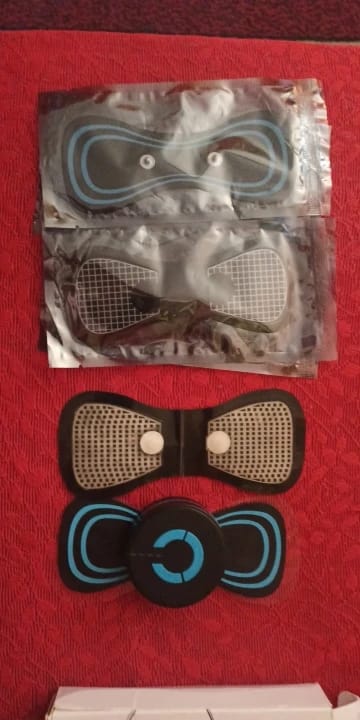 Customer photo review of Pulse Therapy Neck and Shoulder Device