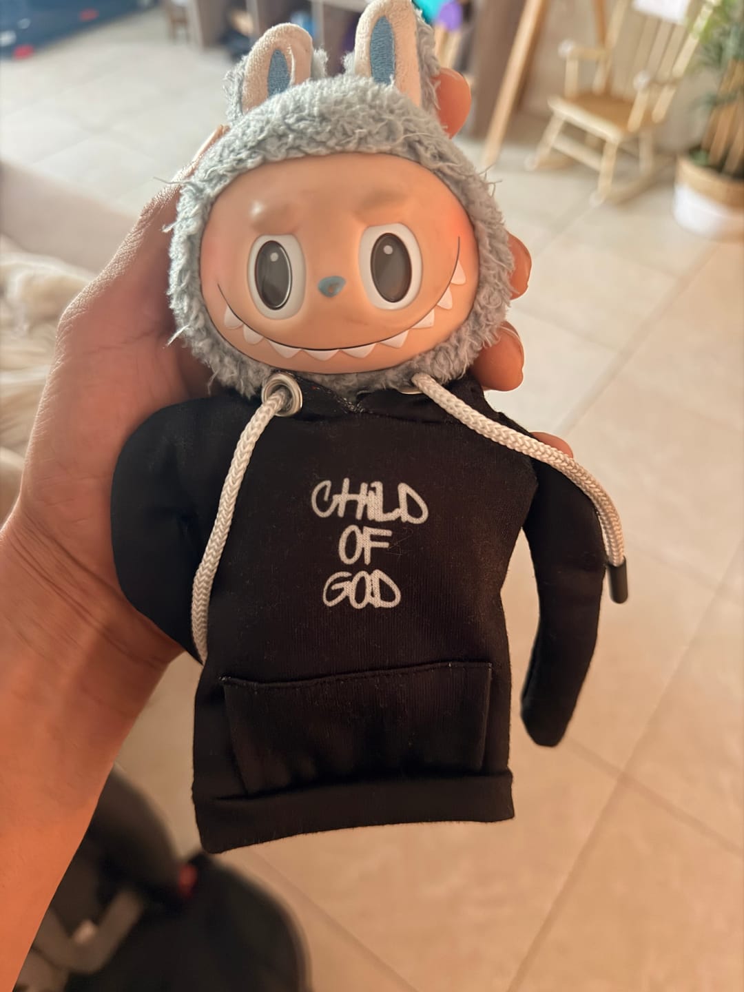 Customer photo review of Christianartworkshop Child of God Hoodie Car Shift Cover: A Declaration of Identity