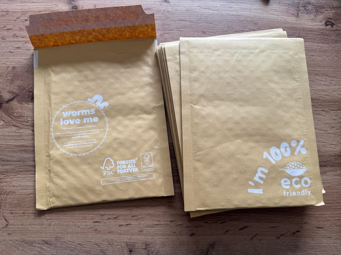 Customer photo review of Padded Paper Envelopes