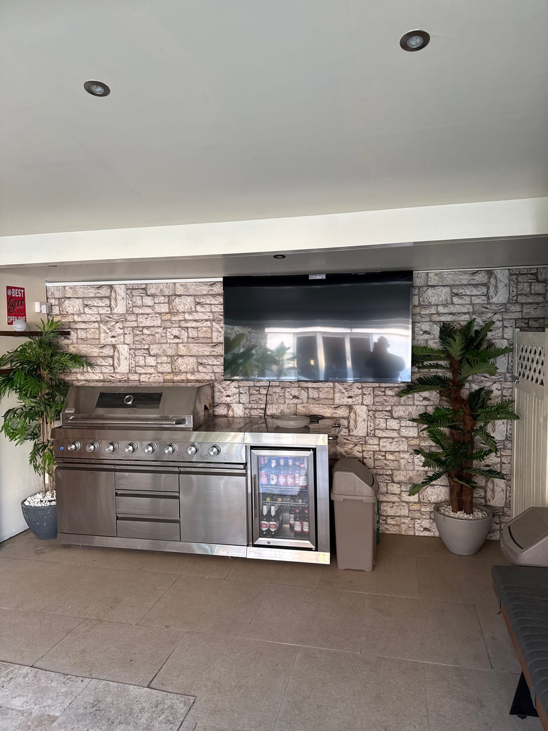 Customer photo review of DOKTAS-107 | Fieldstone Light Natural | Stone Effect