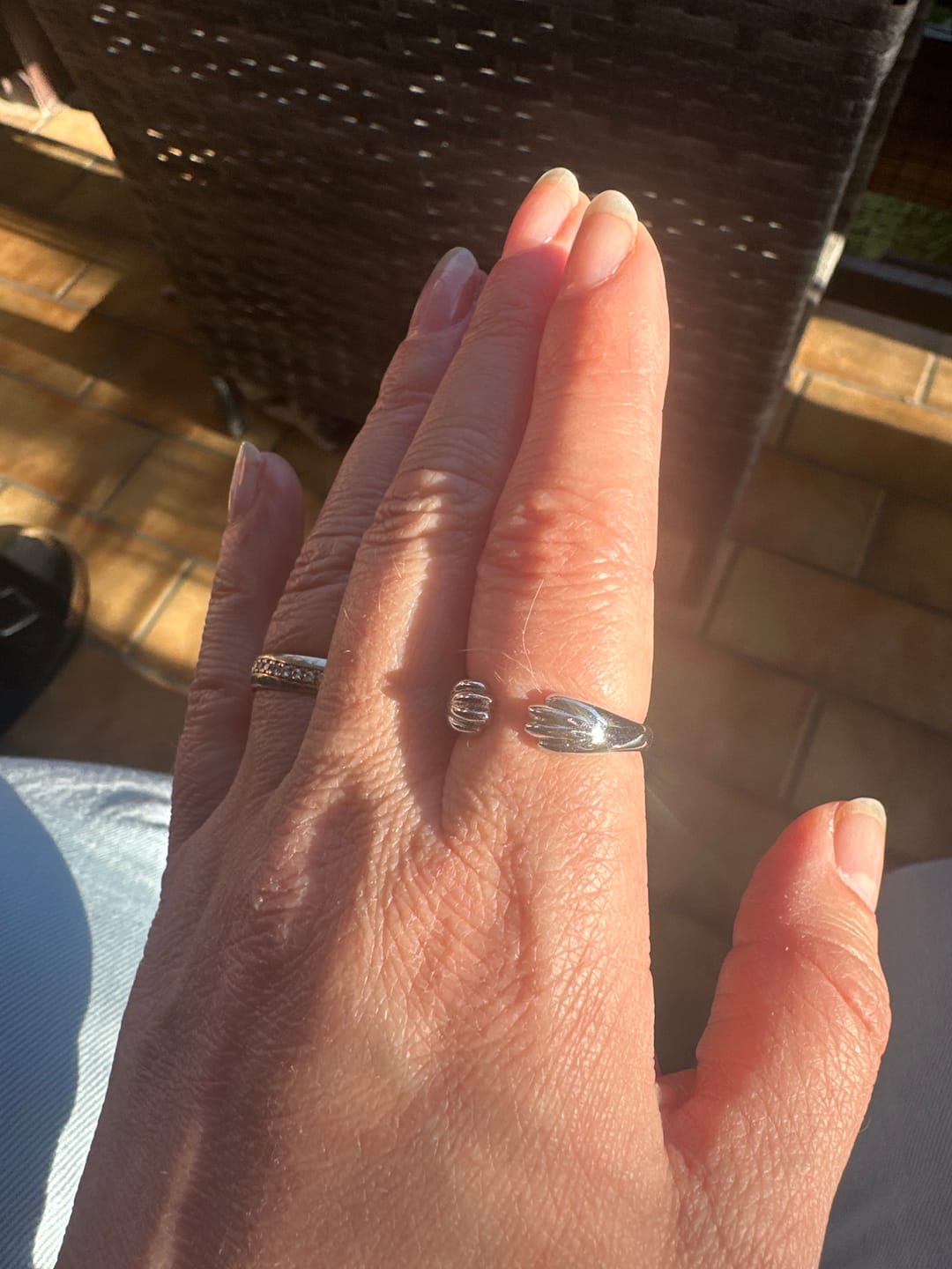 Customer photo review of Cat Paw Ring