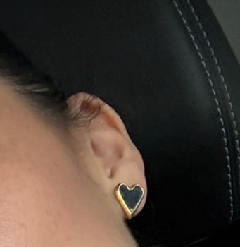 Customer photo review of Aretes Enola
