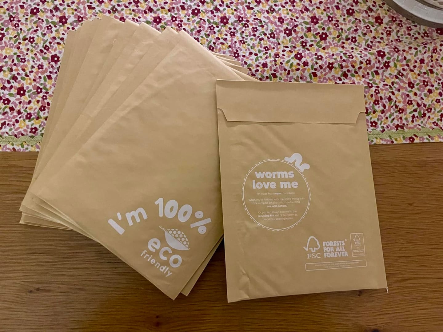 Customer photo review of Padded Paper Envelopes