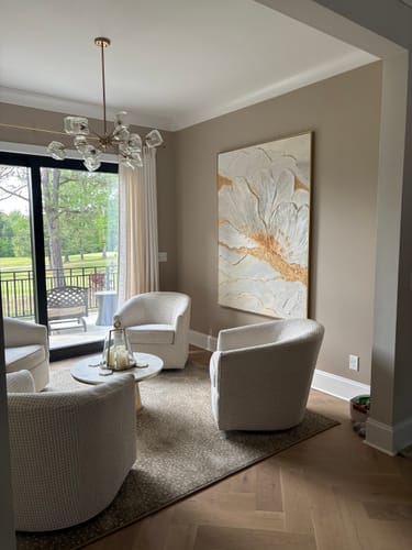 Customer review photo for Plaster Art Texture Painting #SG480