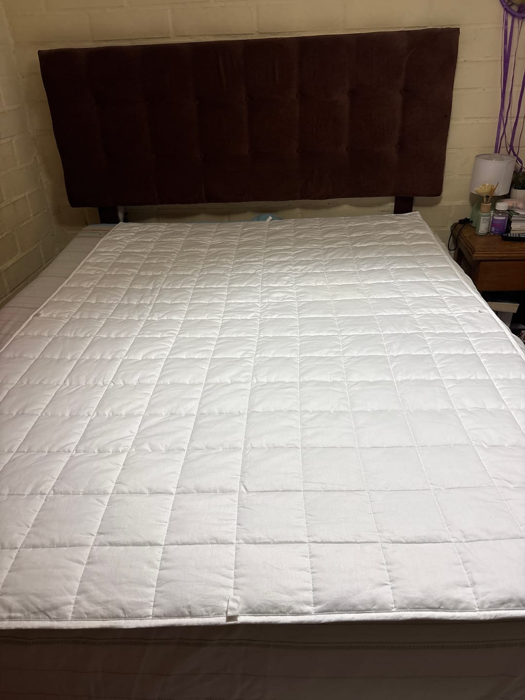 Customer photo review of Manta Pesada (PersonalPlus) - 100 noches de prueba / Algodón 100% natural