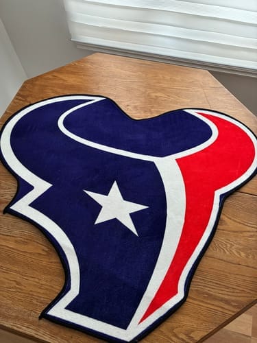 Customer photo review of Houston Texans Rug