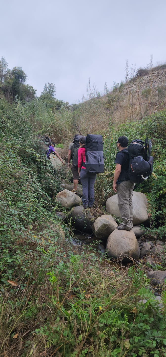 Customer photo review of Backpack Waterproof Dukha 100L Grey/Black
