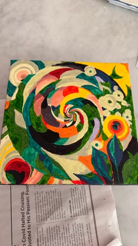 Customer photo review of Abstract Nature II