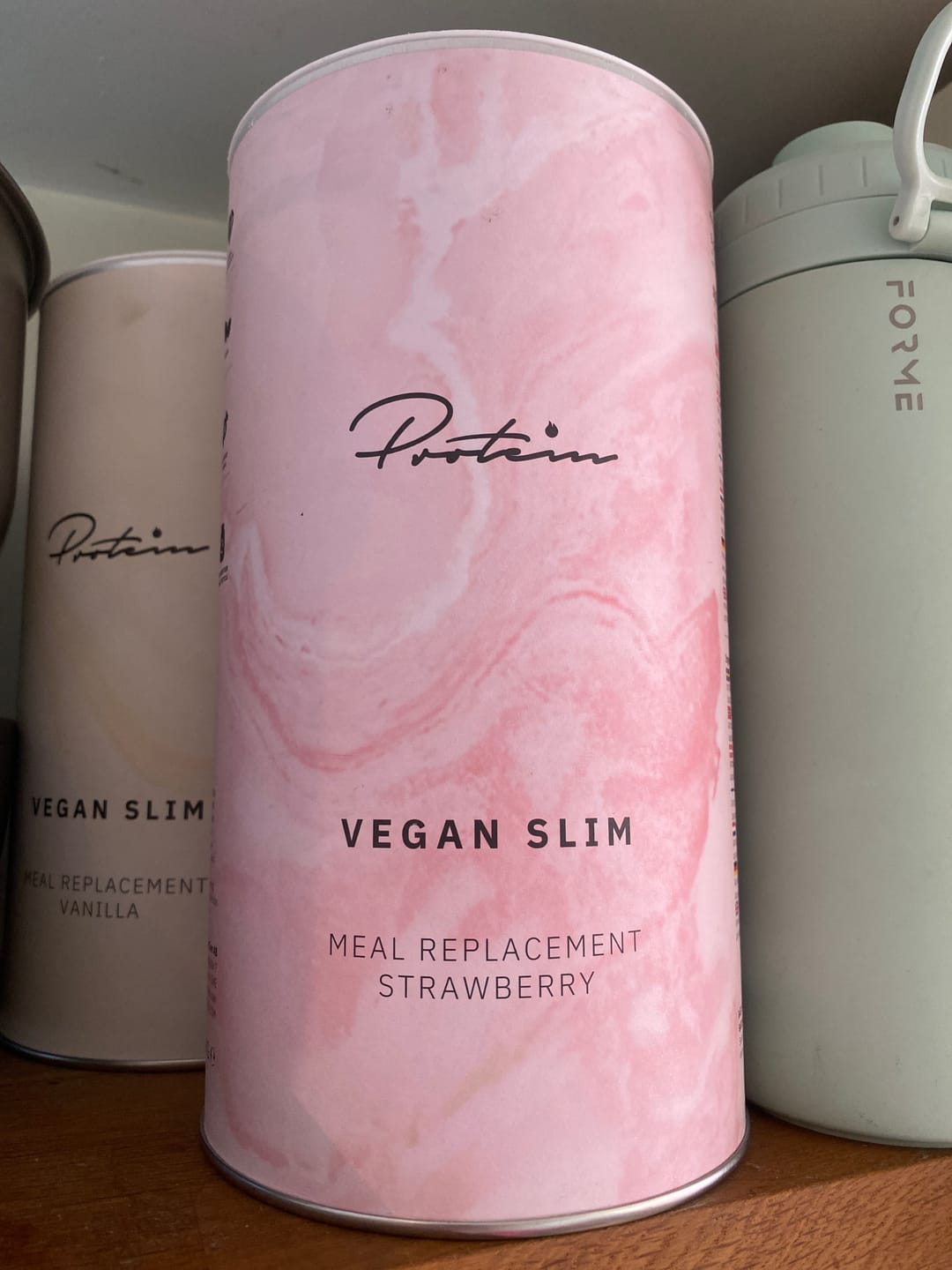Customer photo review of Slim Meal Replacement, Lactose-free & Vegan