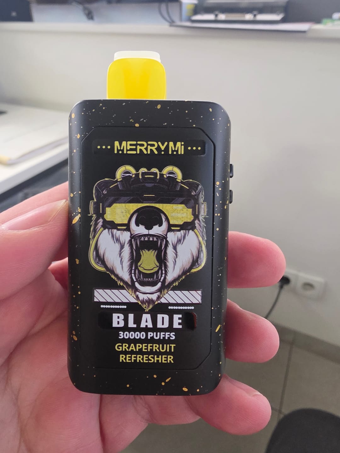 Customer photo review of Jednorazówki MerryMi Blade 30K Buchów - E papieros 5%