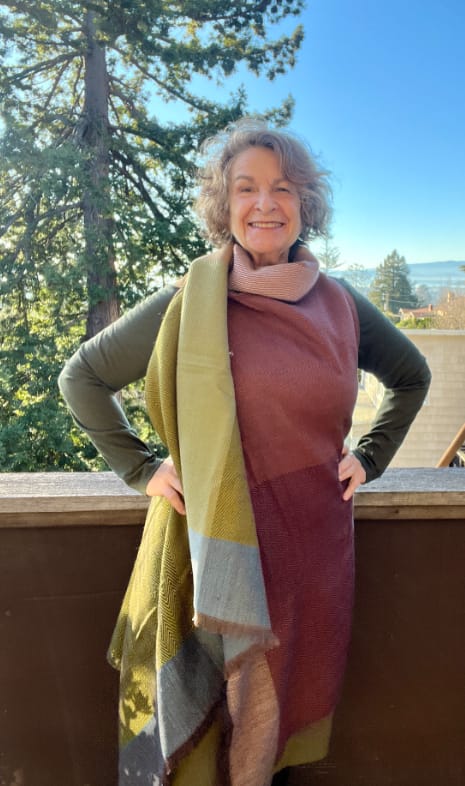 Customer photo review of PETITE Daria Cape Mekong