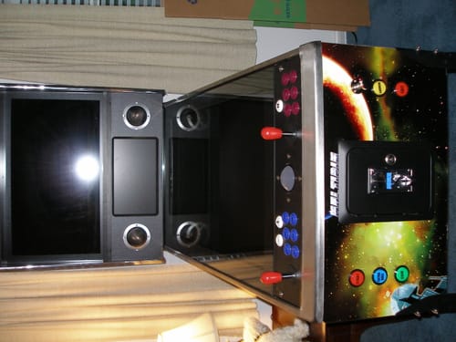 Customer photo review of ABVIDEOARCADES Virtual Pinball 1300 PINBALL Games in 1 AND 307 classic 80s games with trackball- Full Size Machine