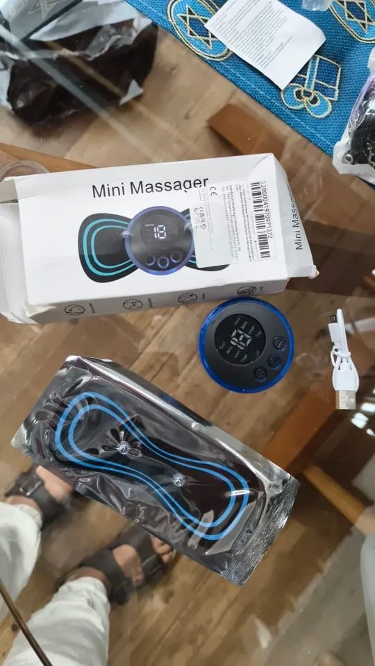 Customer photo review of Pulse Therapy Neck and Shoulder Device