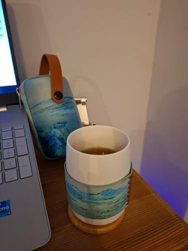 Customer photo review of Mountain and River Travel Tea Set