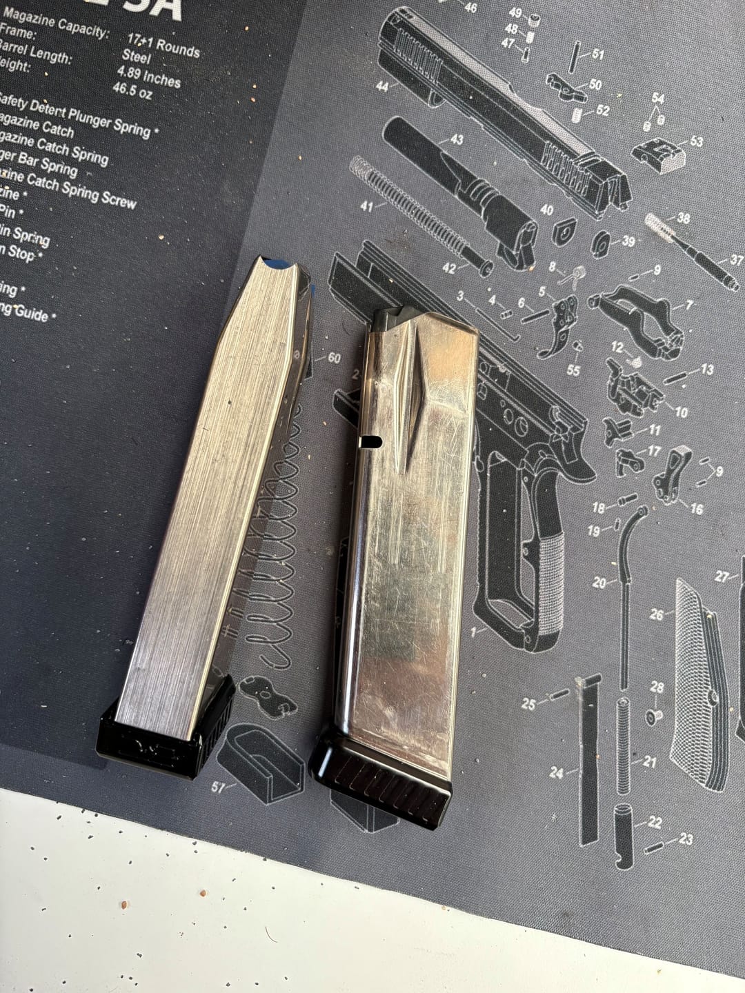 Customer photo review of Mec-Gar CZ Shadow 2 Aluminium Basepad – Magwell Compatible