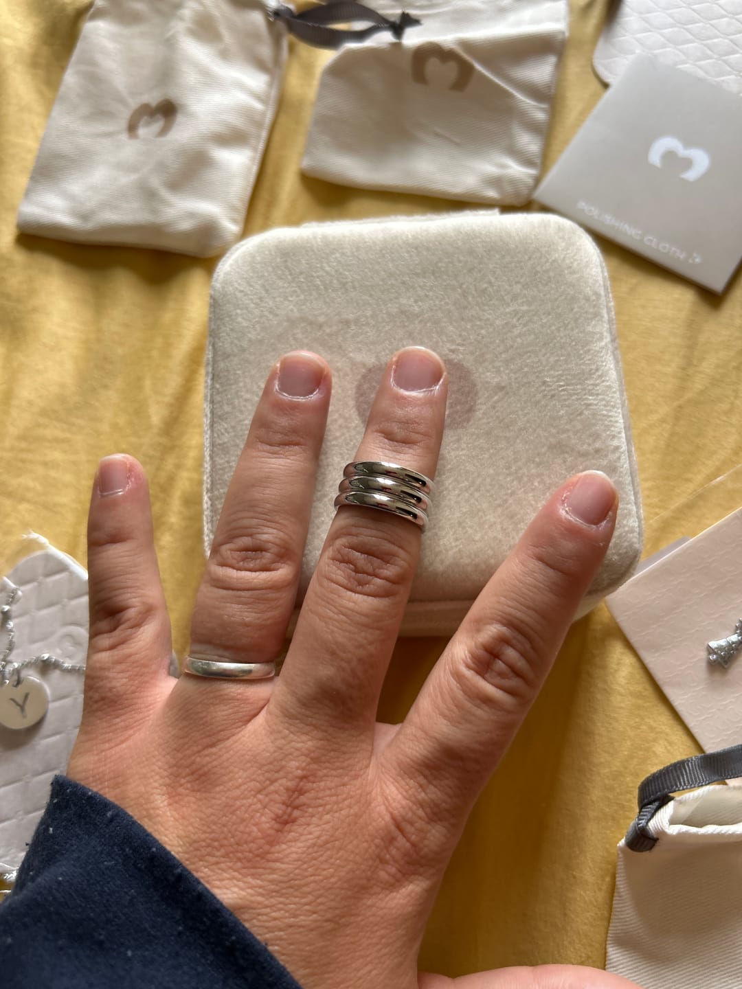 Customer photo review of Anillo Romano