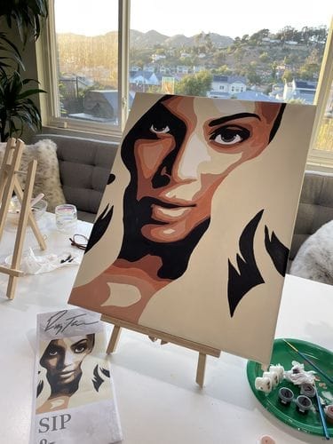 Customer photo review of Iconic Painting #18