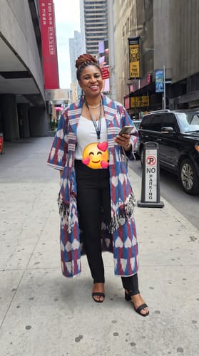 Customer photo review of Dynasty  Kimono Blazer