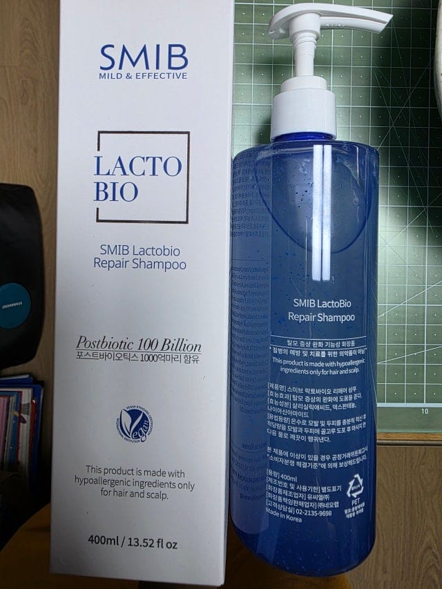 Customer photo review of SMiB Anti-Frizz & Repair Series - LactoBio Shampoo