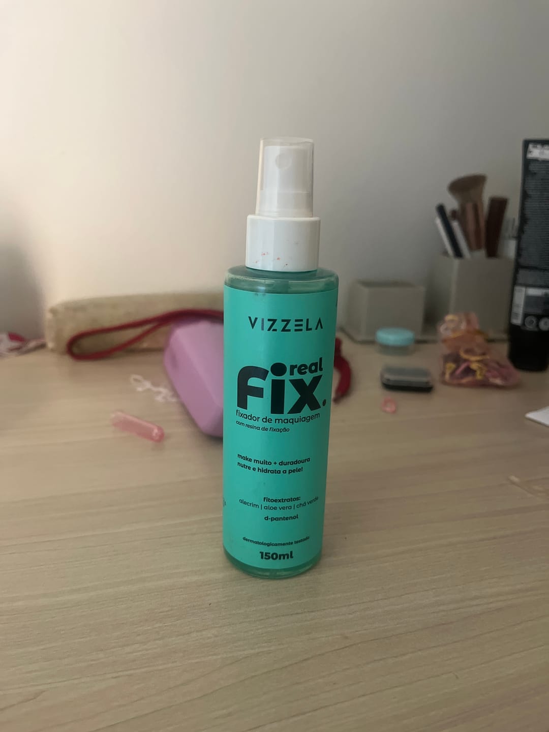 Customer photo review of Fixador de Maquiagem Real Fix - Vizzela