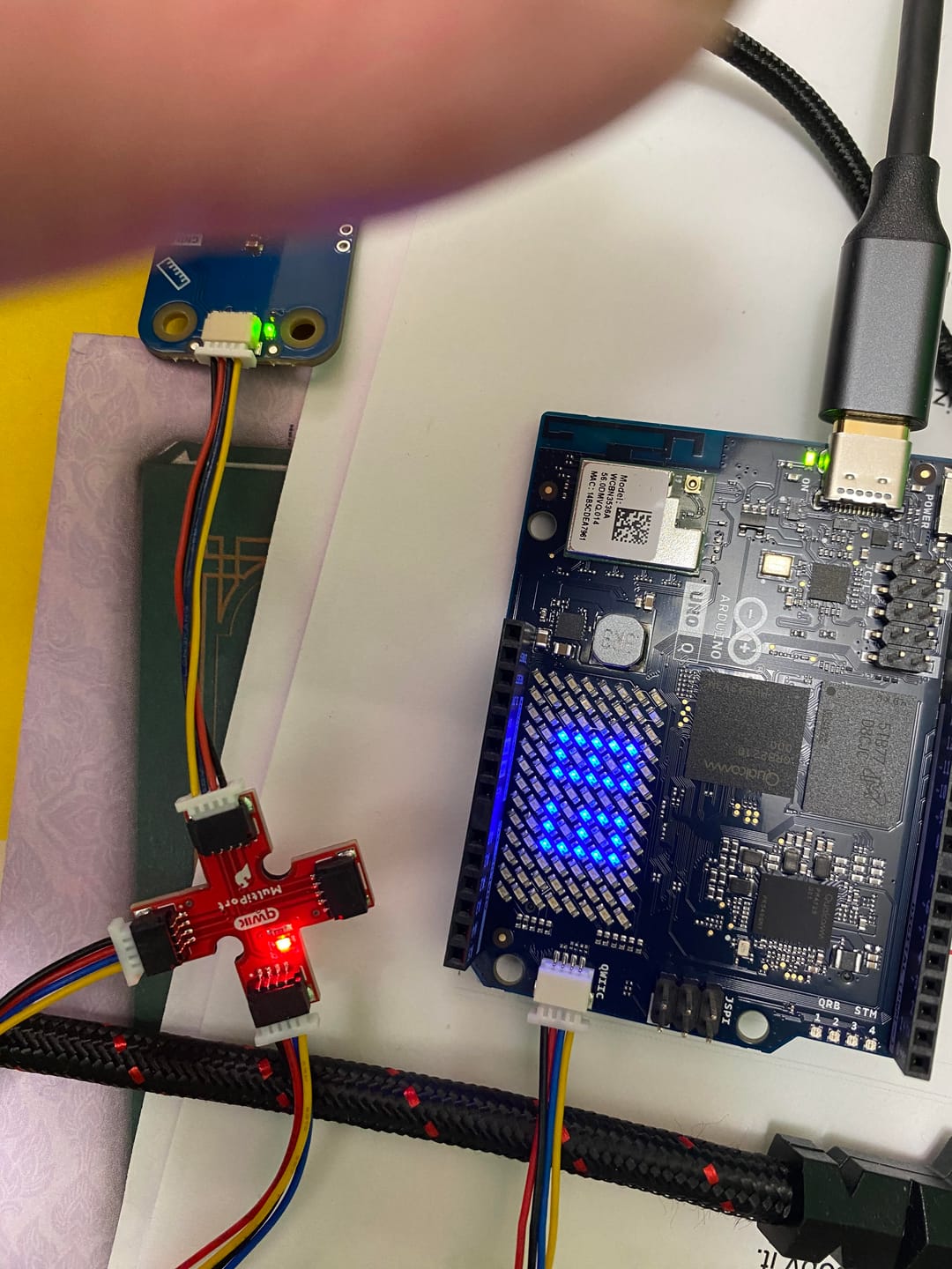 Customer photo review of Arduino® UNO™ Q 4GB