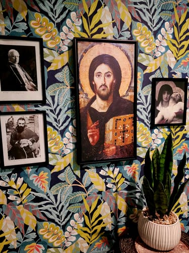 Customer photo review of Christ Pantocrator (Sinai) | Unknown | 6th Century