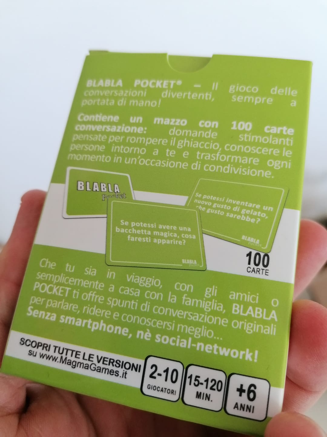 Customer photo review of BLABLA Pocket | PER BAMBINI