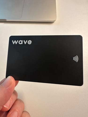 Customer photo review of Wave NFC Business Card