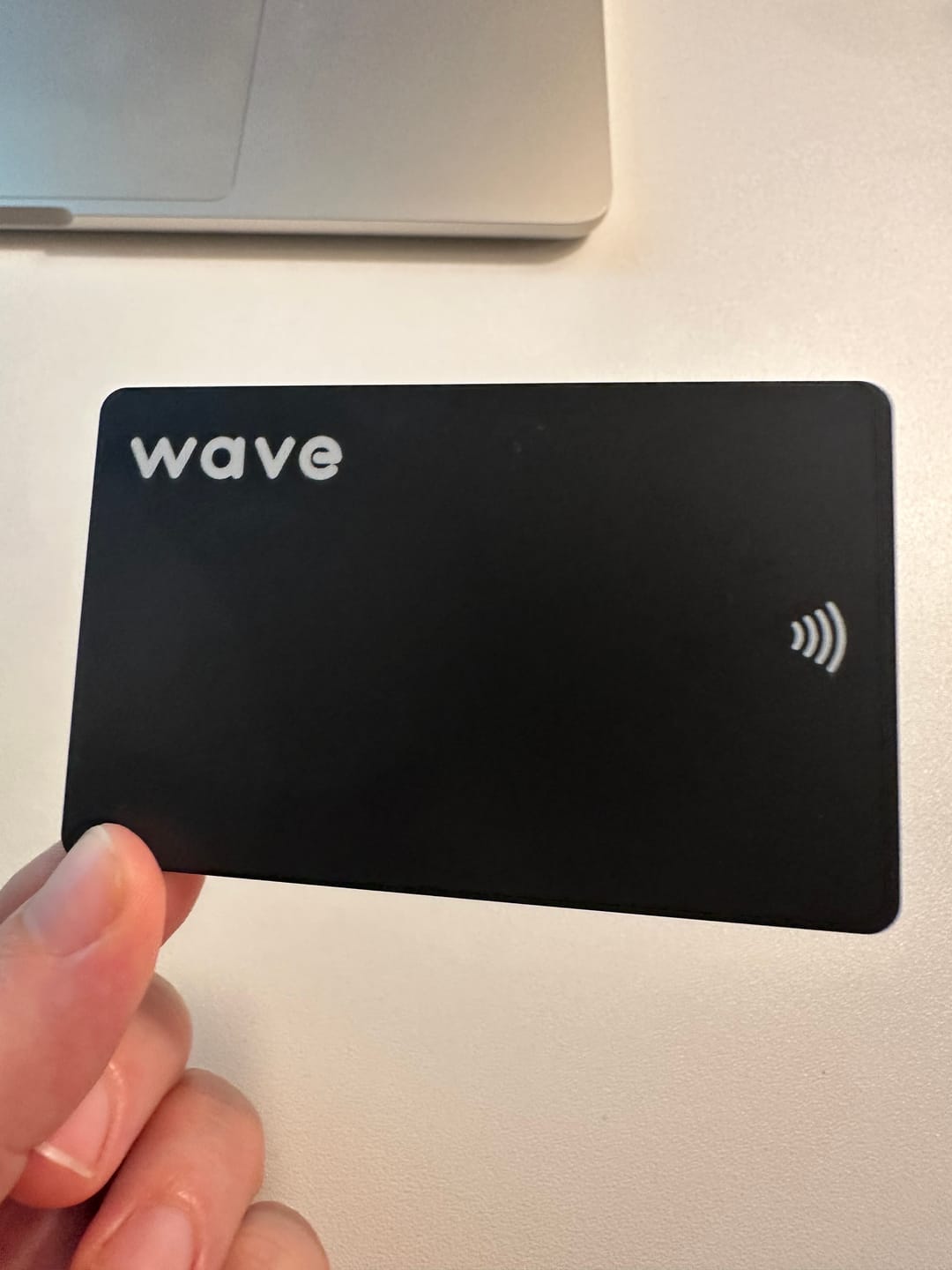 Customer photo review of Wave NFC Business Card