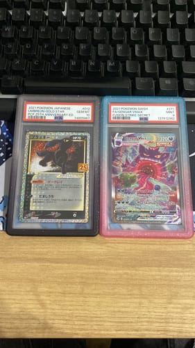 Customer photo review of Frost Steel - Graded Card Bumper
