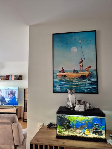 Customer photo review of Paveikslas "Always Look At The Bright Side Of Life"