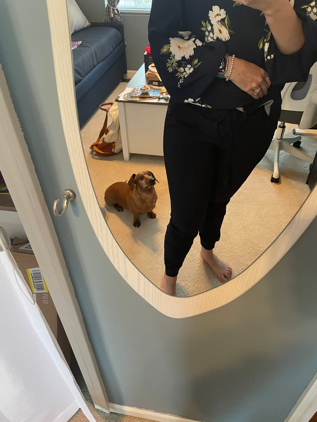Customer photo review of Betsey's Joggers