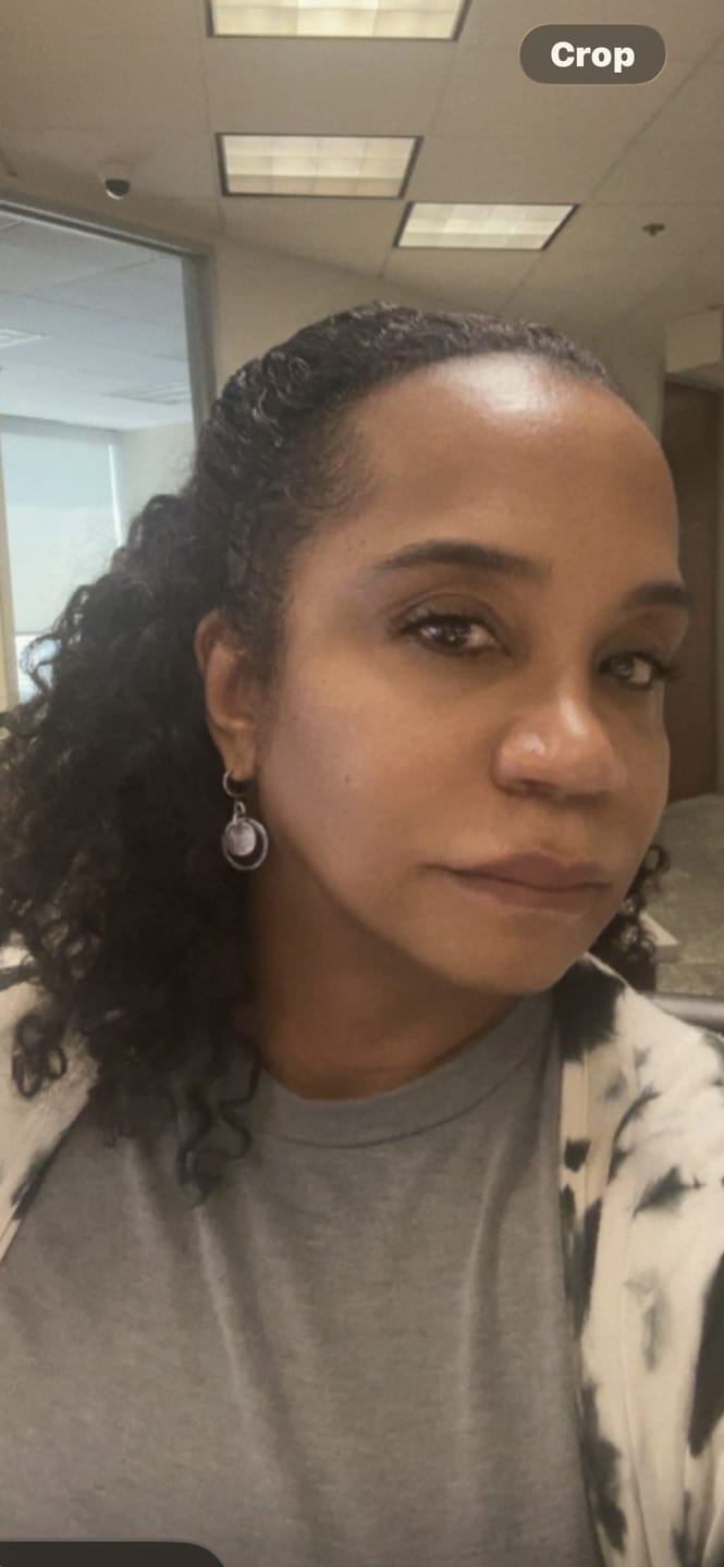 Customer photo review of Water Deep Wave Feather Crochet Hair