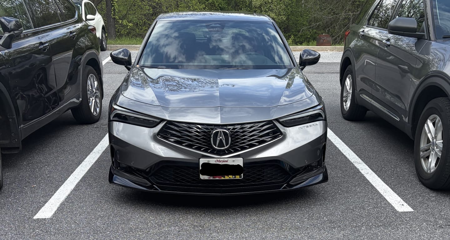 Customer photo review of 2023-Up Acura Integra DE4 Front Splitter Lip
