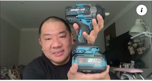 Customer photo review of ONEVAN 1/2" 2800N·m Brushless Cordless Impact Wrench | For Makita 18V Battery