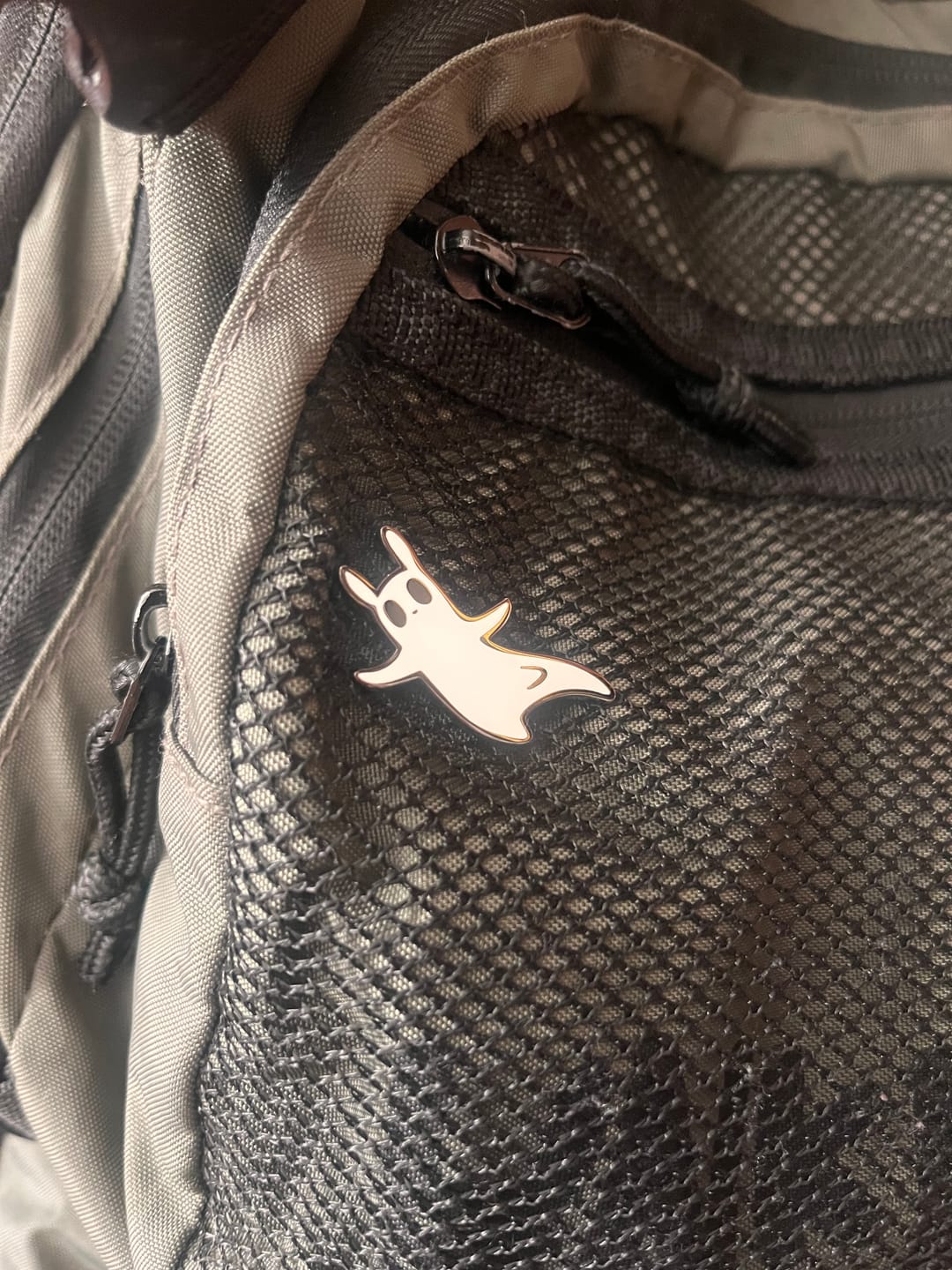 Customer photo review of Rain World - Slugcat Pin