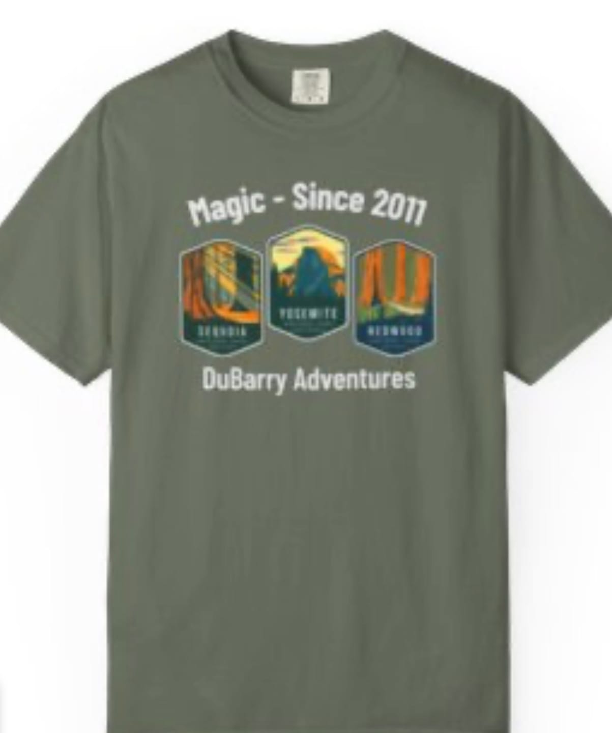 Customer photo review of Personalized National Park Tee