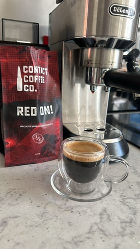 Customer photo review of Red On! High-Caffeine Coffee