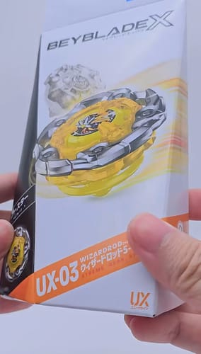 Customer photo review of TAKARA TOMY Beyblade X WizardRod Booster UX-03