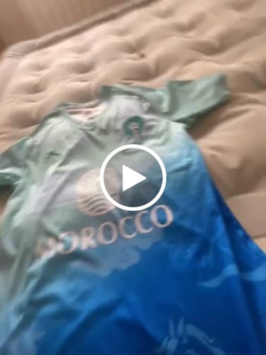 Customer video review of Maillot 25/26 Maroc Spécial Bleu