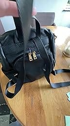 Customer photo review of The Lila | Pebbled Leather Shoulder Bag