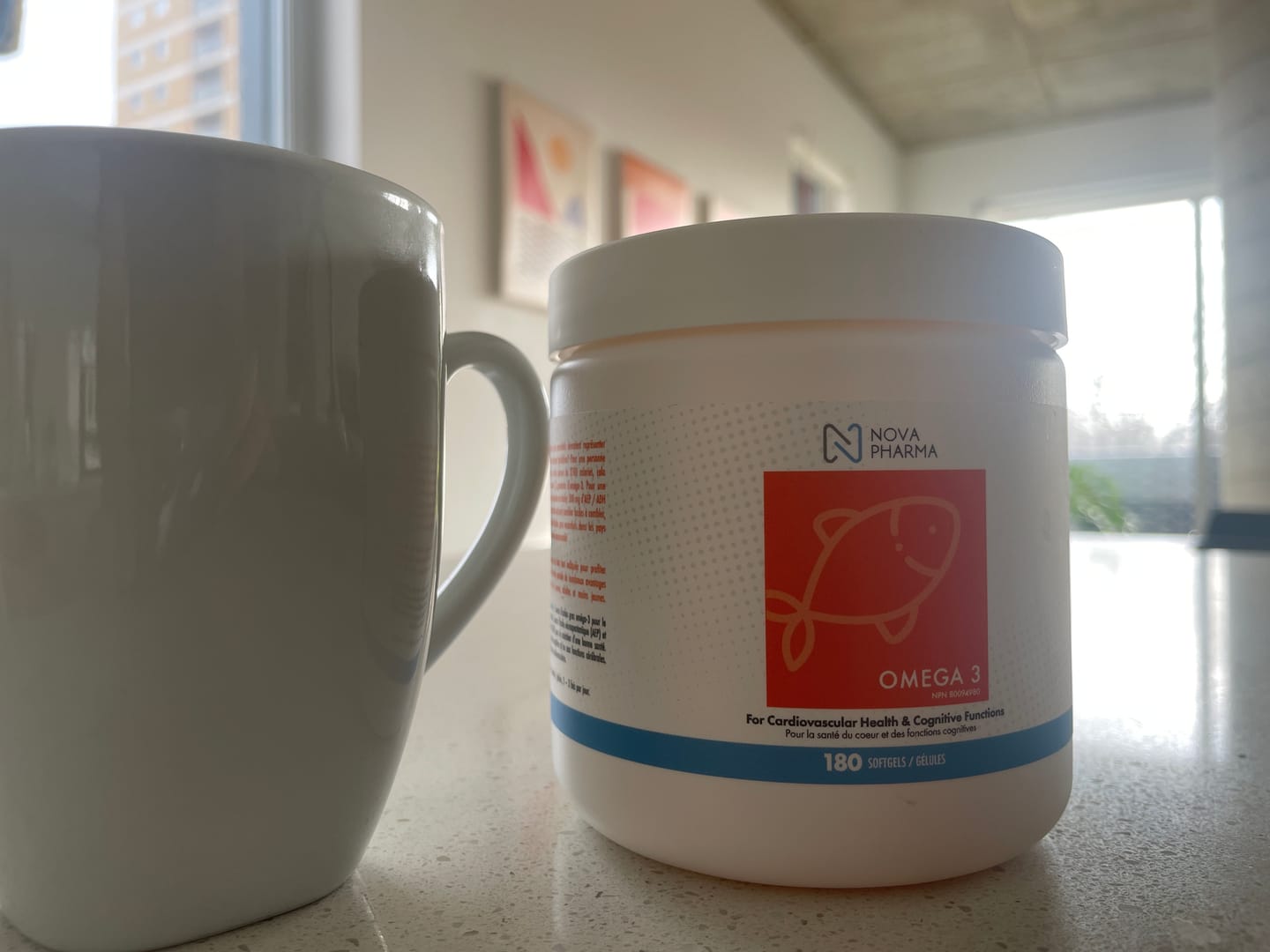 Customer photo review of Nova Pharma - Oméga 3 - 180 gélules