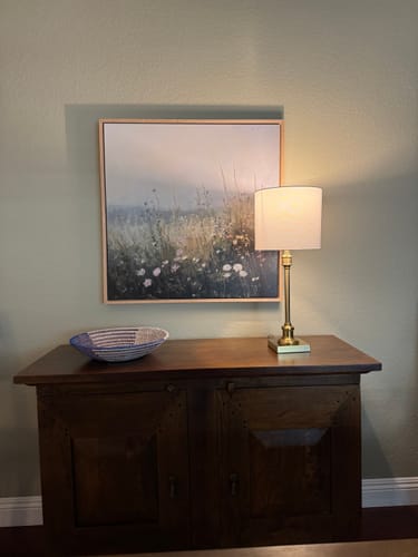 Customer photo review of Wildflowers Canvas Art