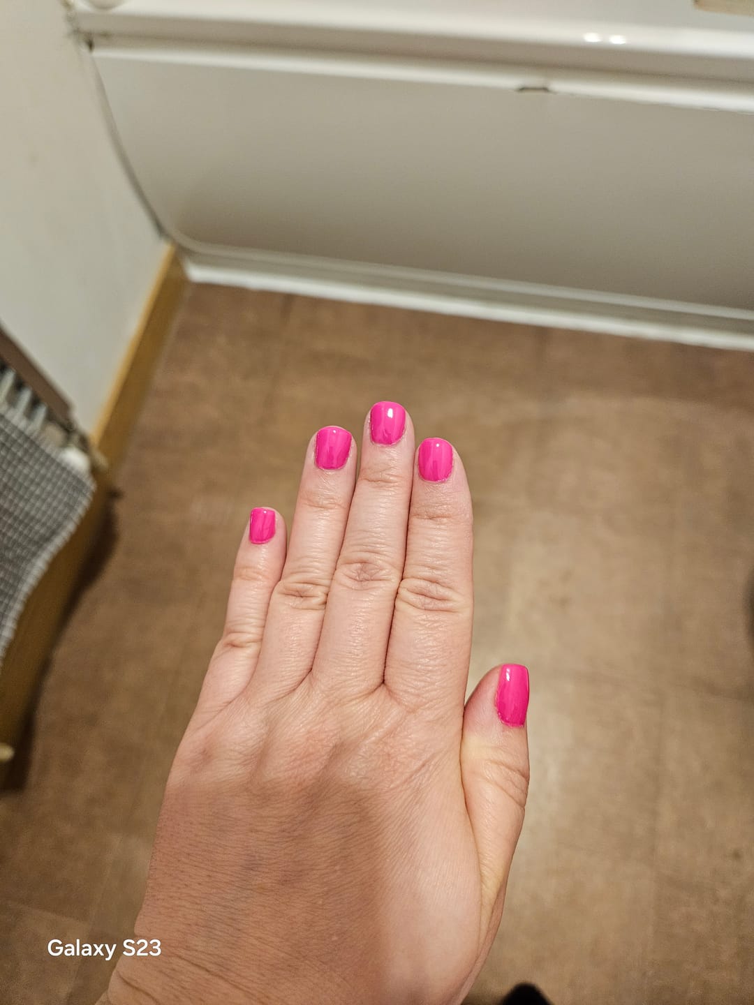 Customer photo review of Semilac UV Gel Polish Starter Set LOVE ME 48W Lamp- 3 Full Size Colours Included!