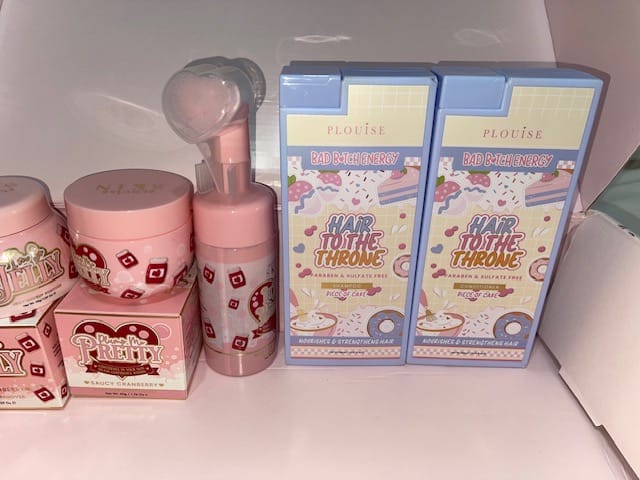 Customer photo review of Hair To The Throne Shampoo & Conditioner Bundle