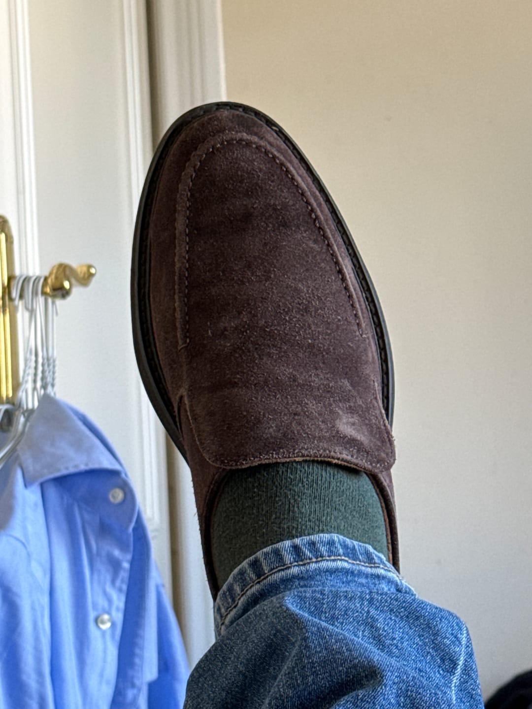 Customer photo review of Brown Earl Loafer