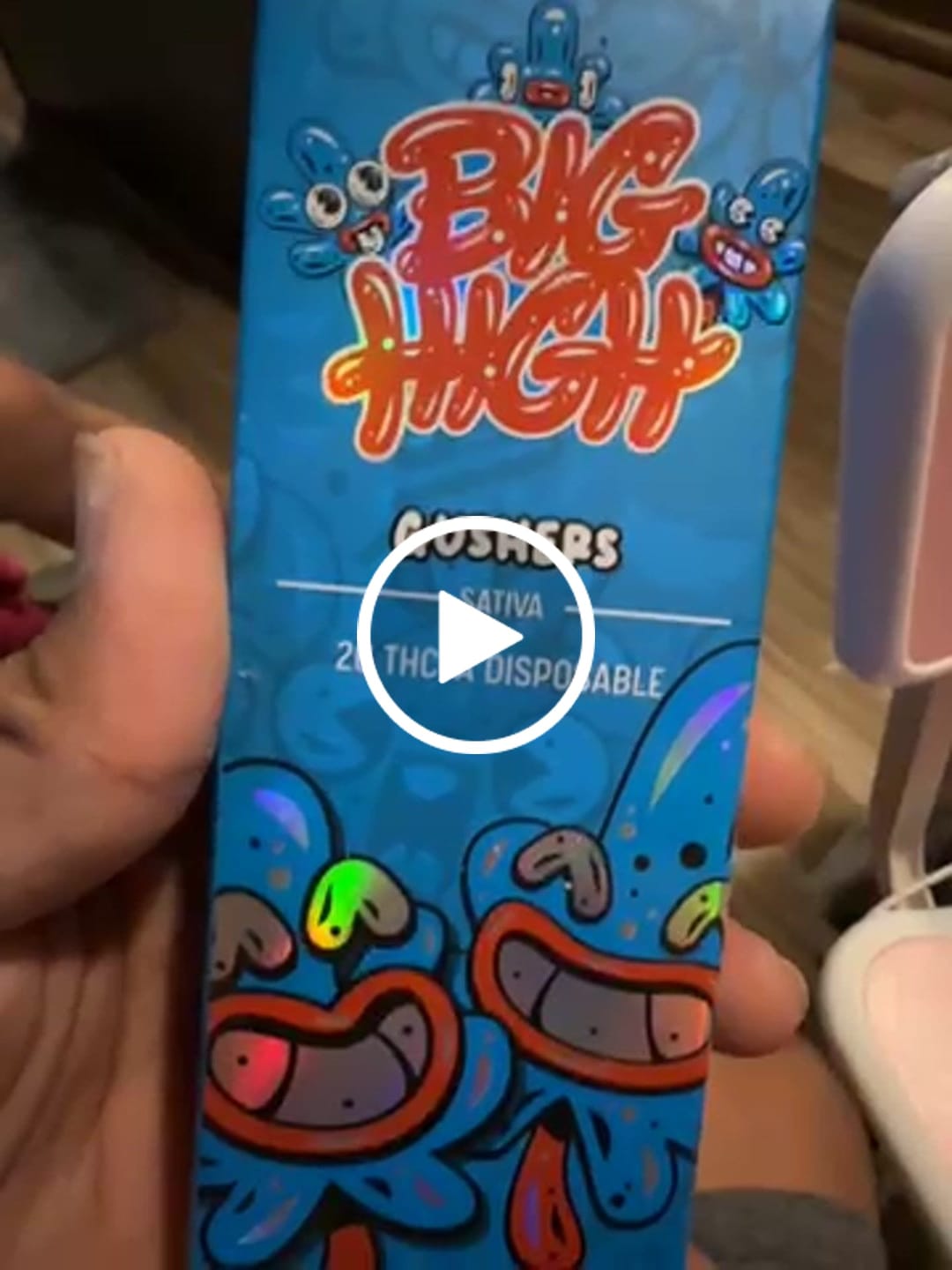 Customer video review of THCA Vape - Big High 2G