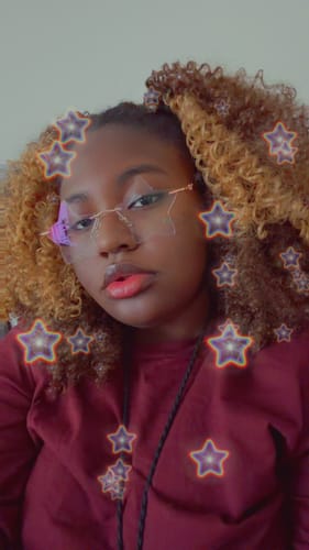 Customer photo review of Starr Eyeglasses