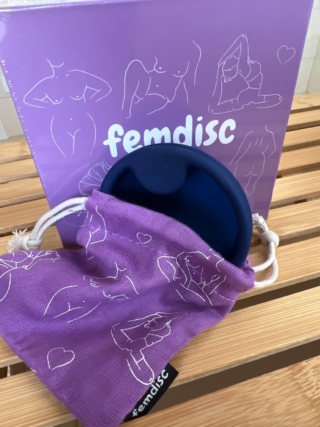 Customer photo review of femdisc mit Lasche